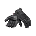 Gants en cuir et maille Raven