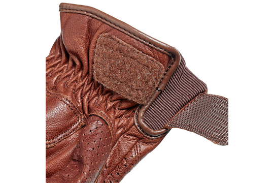 GANTS CUIR BANNER MARRON