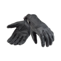 Gants en cuir perforé Cali BLACK