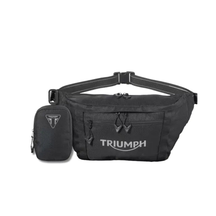 Sac banane TRIUMPH 8,5 l avec pochette noir